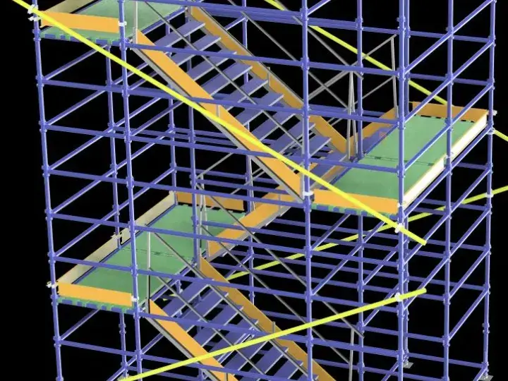MS Scaffolding system by Schach Engineers