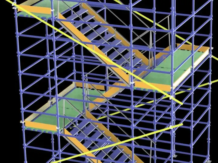 MS Scaffolding system by Schach Engineers