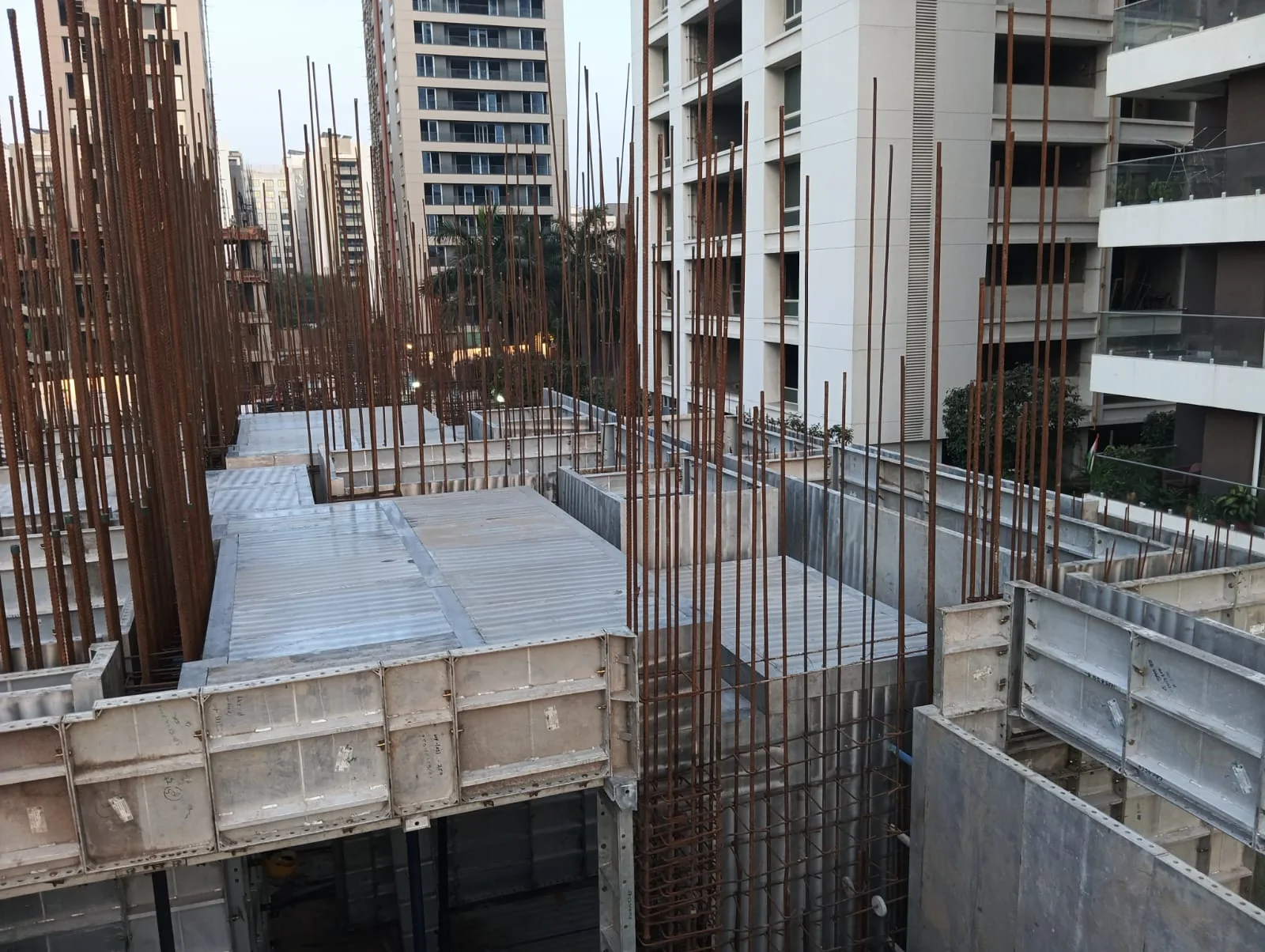DB Buildcon Formwork Mock-up site view 2