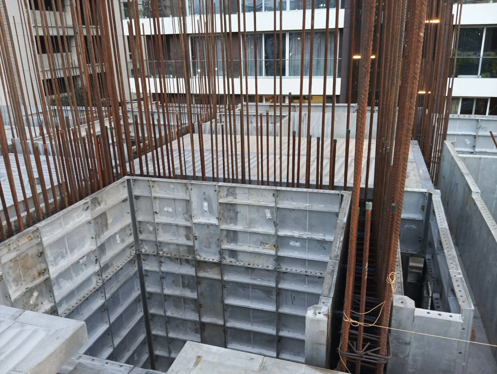 DB Buildcon Formwork Mock-up site view 1