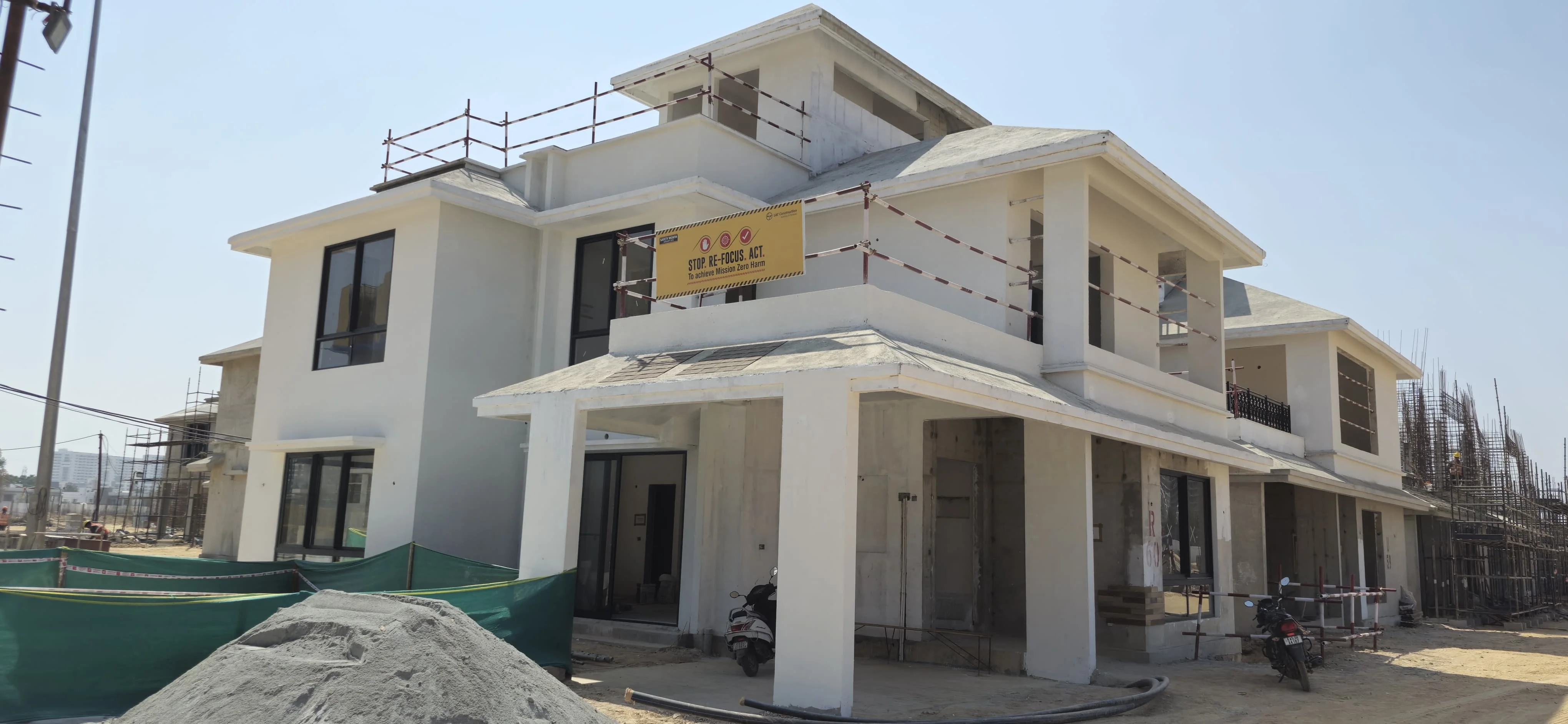 L&T Untima Villas site view 1