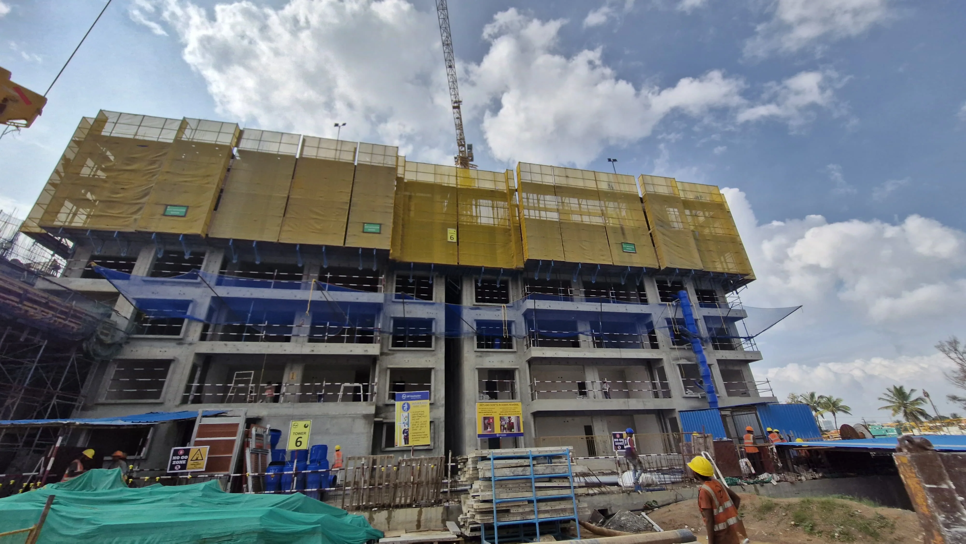 L&T Prestige Park Grove site view 2